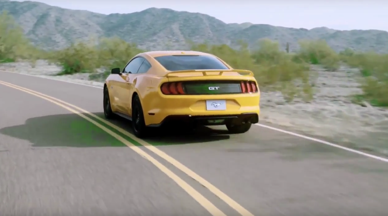 Illustration for article titled Here's The Sad New Face Of The 2018 Ford Mustang